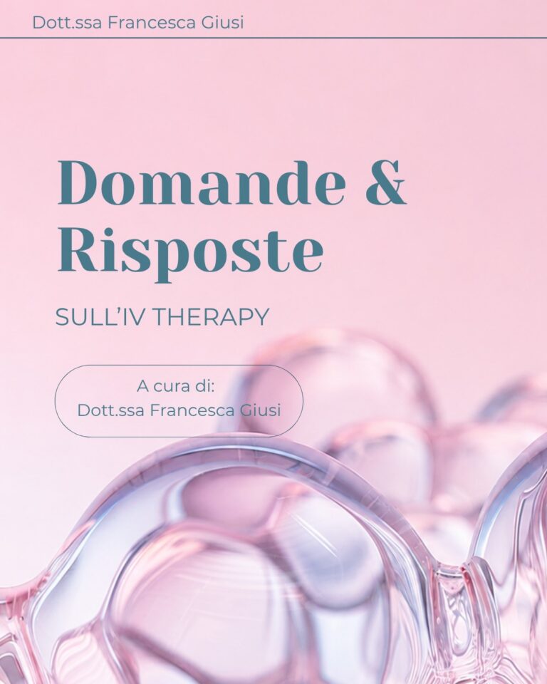 Domande & Risposte sull’IV Therapy